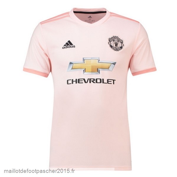 Maillot Foot Achat Exterieur Maillot Manchester United Rétro 2018 2019 Rose