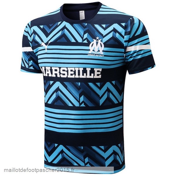Maillot Foot Achat Entrainement Marseille 2022 2023 Bleu