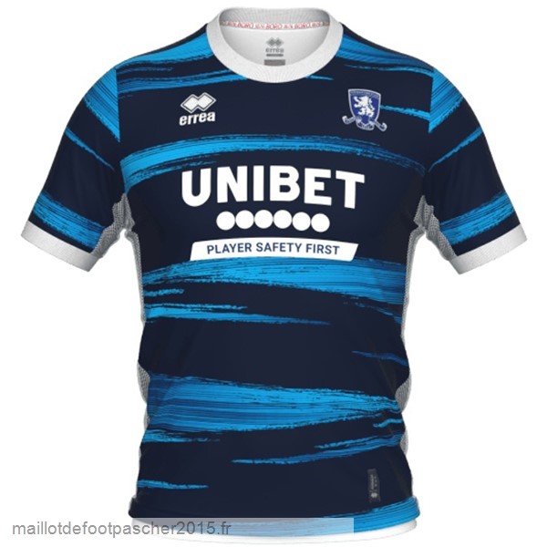 Maillot Foot Achat Exterieur Maillot Middlesbrough 2022 2023 Bleu