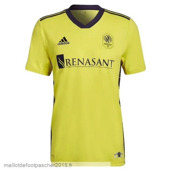 Maillot Foot Achat Thailande Domicile Maillot Nashville 2022 2023 Jaune