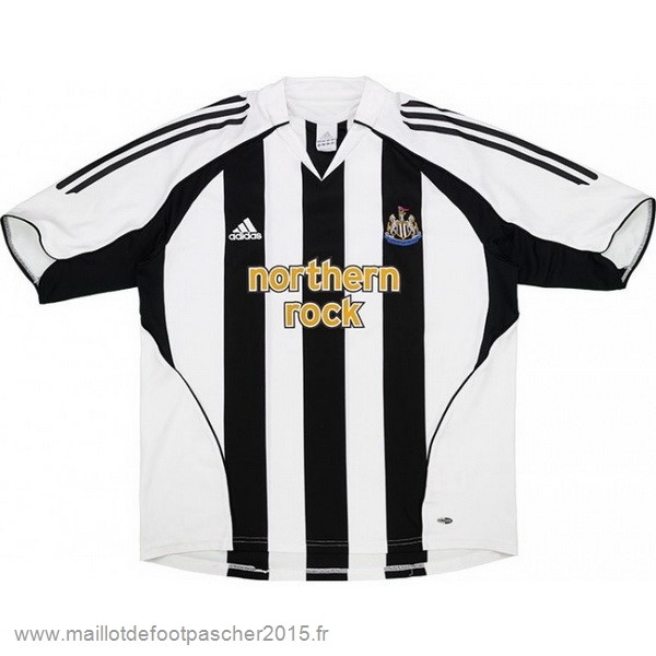 Maillot Foot Achat Domicile Maillot Newcastle United Rétro 2005 2006 Noir Blanc