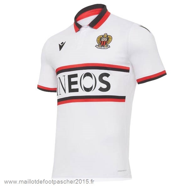 Maillot Foot Achat Exterieur Maillot Nice 2020 2021 Blanc