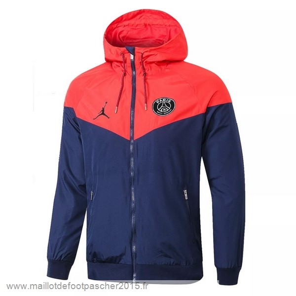 Maillot Foot Achat Coupe Vent Paris Saint Germain 2020 2021 Bleu Marine Rouge