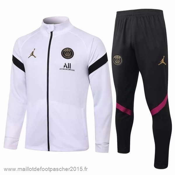 Maillot Foot Achat Survêtements Paris Saint Germain 2020 2021 Blanc Noir Rouge