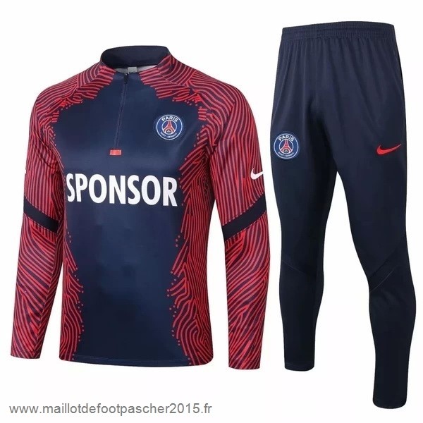 Maillot Foot Achat Survêtements Paris Saint Germain 2020 2021 Rouge Bleu Marine