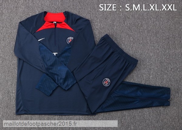 Maillot Foot Achat Survêtements Paris Saint Germain 2022 2023 Bleu