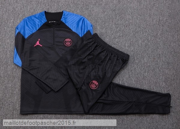 Maillot Foot Achat Survêtements Paris Saint Germain 2022 2023 Noir Bleu