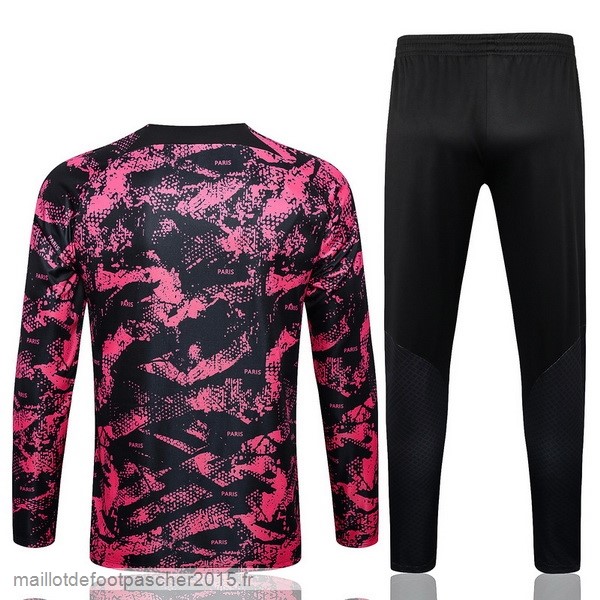 Maillot Foot Achat Survêtements Paris Saint Germain 2022 2023 Rose I Noir