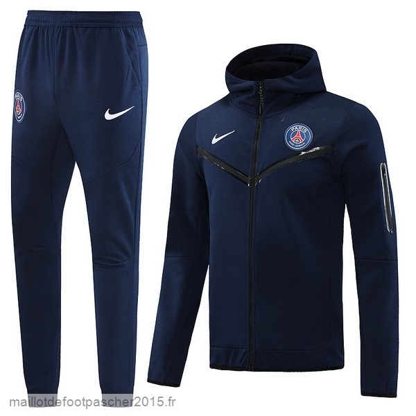 Maillot Foot Achat Sweat Shirt Capuche Paris Saint Germain 2022 2023 Bleu I Marine