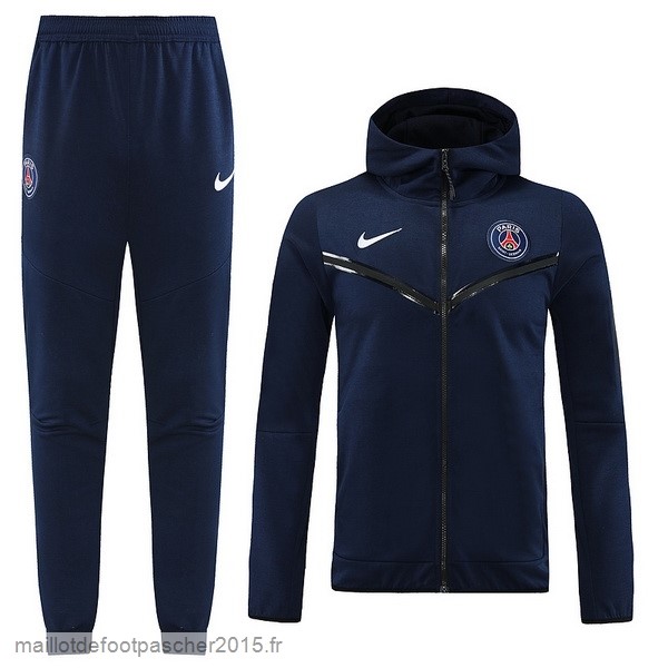 Maillot Foot Achat Sweat Shirt Capuche Paris Saint Germain 2022 2023 Bleu I Marine
