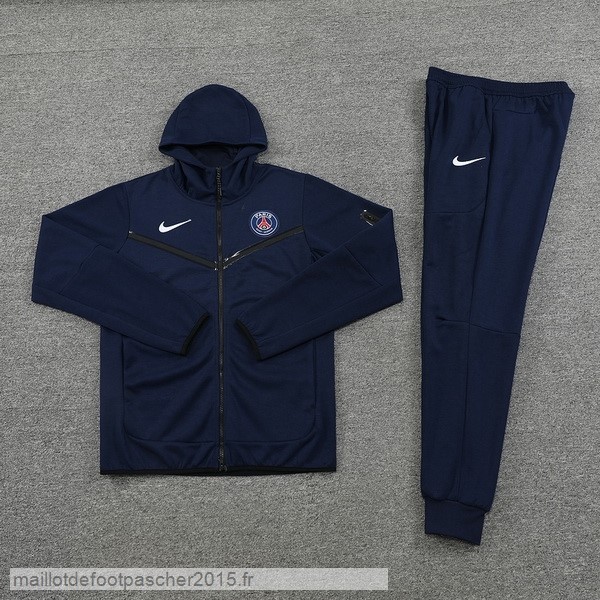 Maillot Foot Achat Sweat Shirt Capuche Paris Saint Germain 2022 2023 Bleu I Marine