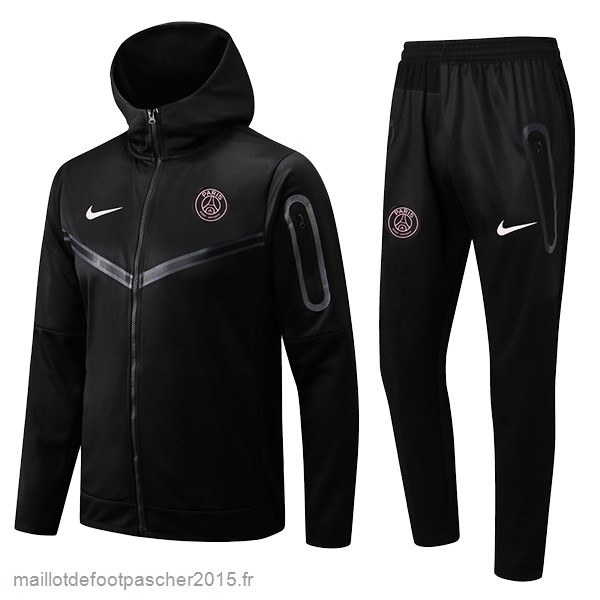 Maillot Foot Achat Sweat Shirt Capuche Paris Saint Germain 2022 2023 I Noir