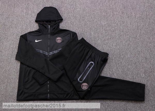 Maillot Foot Achat Sweat Shirt Capuche Paris Saint Germain 2022 2023 I Noir