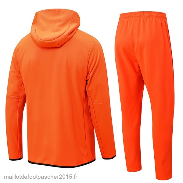 Maillot Foot Achat Sweat Shirt Capuche Paris Saint Germain 2022 2023 Orange