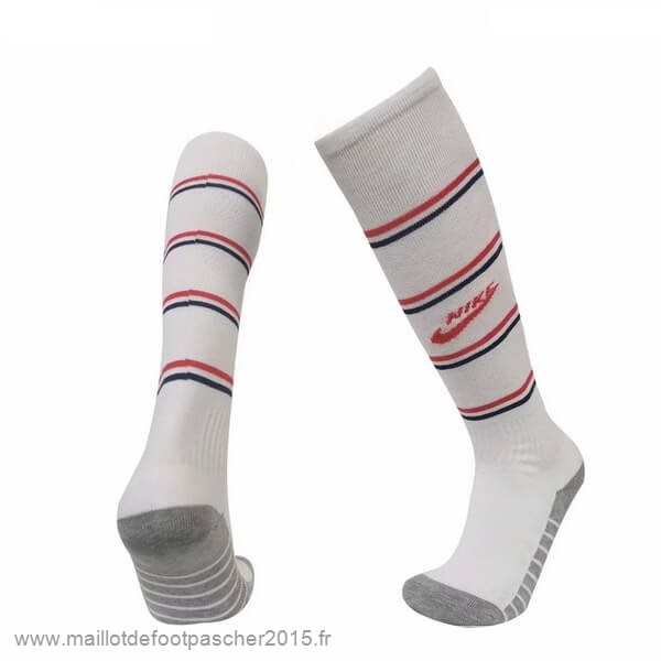Maillot Foot Achat Third Chaussette Paris Saint Germain 2019 2020 Blanc