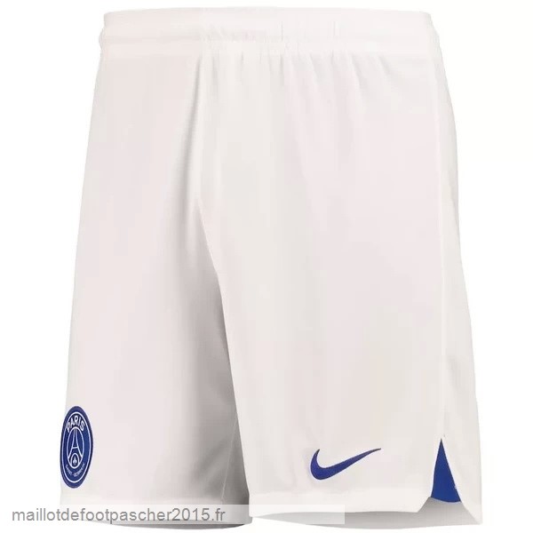 Maillot Foot Achat Third Pantalon Paris Saint Germain 2022 2023 Blanc