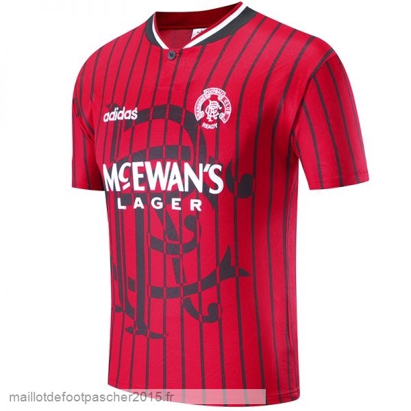 Maillot Foot Achat Exterieur Maillot Rangers Rétro 1994 1996 Rouge