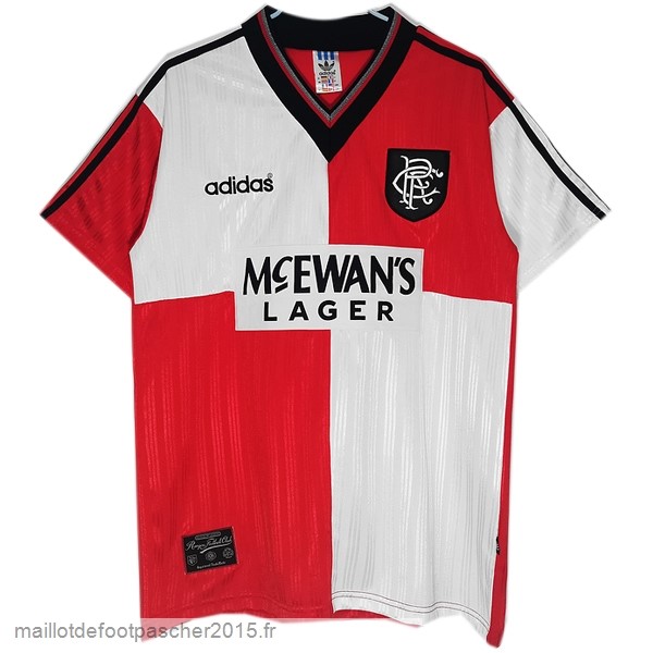 Maillot Foot Achat Exterieur Maillot Rangers Rétro 1995 1996 Rouge