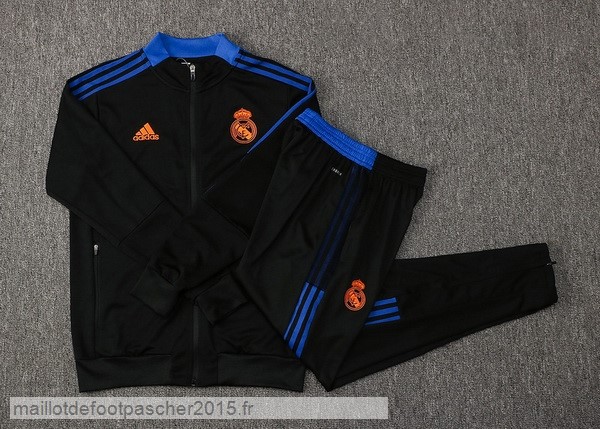 Maillot Foot Achat Survêtements Real Madrid 2021 2022 Noir I Bleu