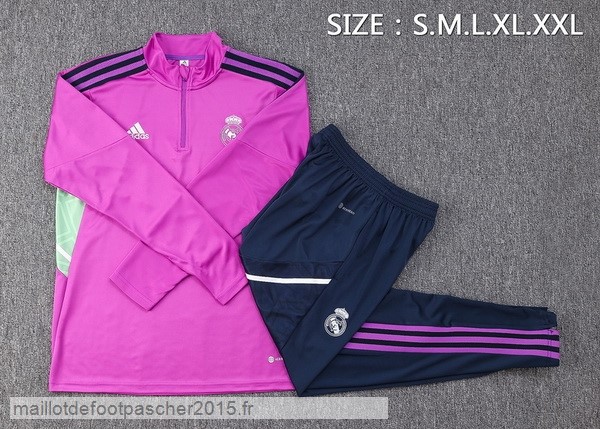 Maillot Foot Achat Survêtements Real Madrid 2022 2023 Purpura II Noir