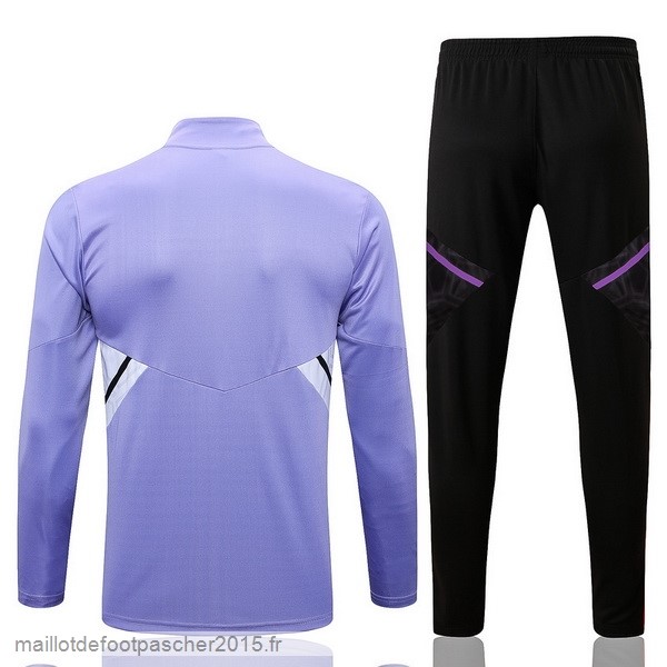 Maillot Foot Achat Survêtements Real Madrid 2022 2023 Purpura I Noir