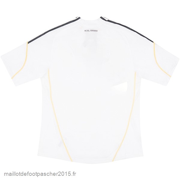 Maillot Foot Achat Domicile Maillot Real Madrid Rétro 2009 2010 Blanc