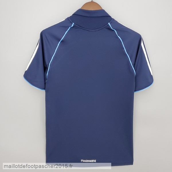 Maillot Foot Achat Exterieur Maillot Real Madrid Rétro 2005 2006 Bleu