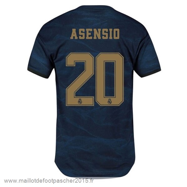 Maillot Foot Achat NO.20 Asensio Exterieur Maillot Real Madrid 2019 2020 Bleu