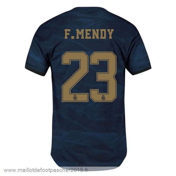 Maillot Foot Achat NO.23 F.Mendy Exterieur Maillot Real Madrid 2019 2020 Bleu
