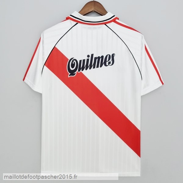 Maillot Foot Achat Domicile Maillot River Plate Rétro 1995 1996 Blanc