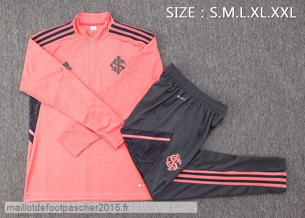 Maillot Foot Achat Survêtements Enfant SC Internacional 2022 2023 Rose Gris
