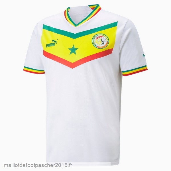 Maillot Foot Achat Domicile Maillot Sénégal 2022 Blanc