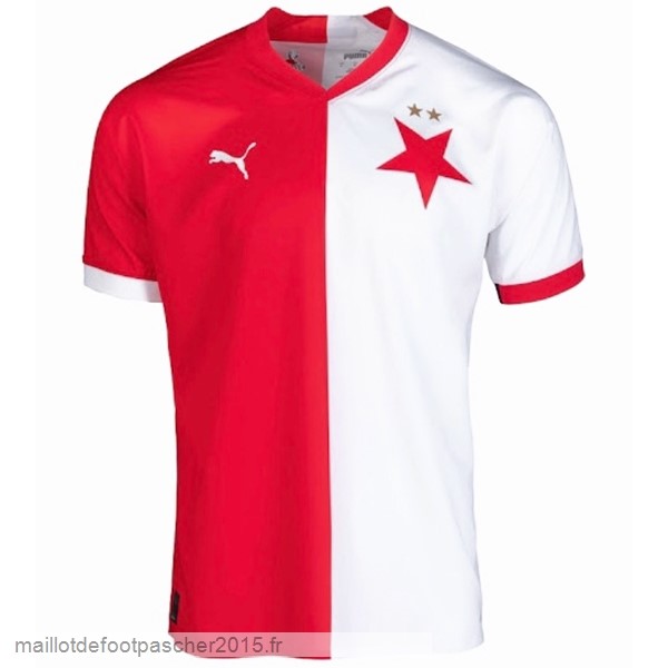 Maillot Foot Achat Thailande Domicile Maillot Slavia Praha 2022 2023 Blanc