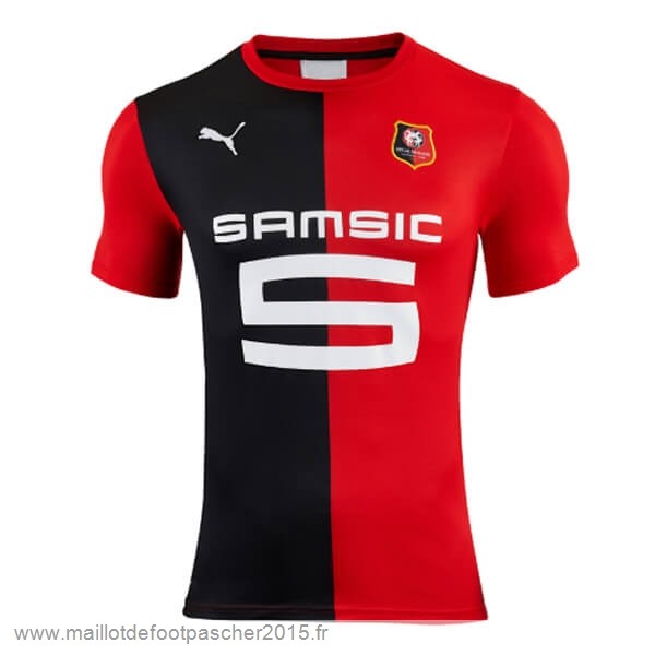 Maillot Foot Achat Domicile Maillot Stade Rennais 2019 2020 Noir Rouge