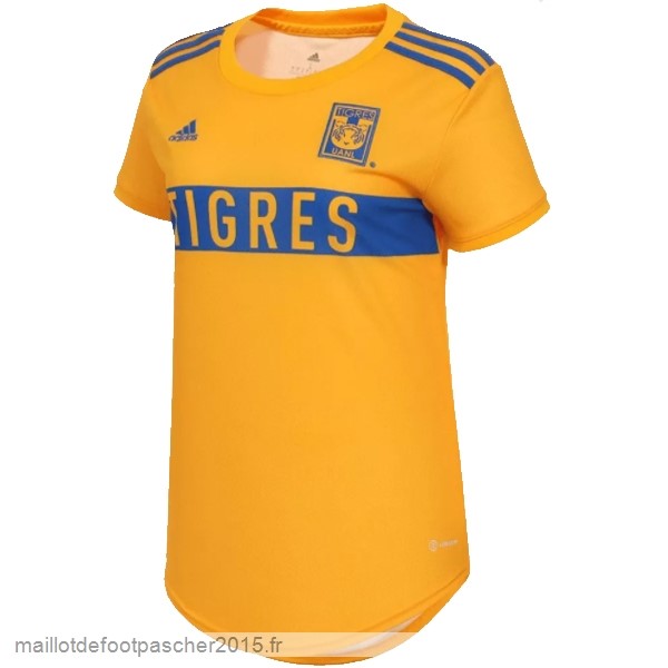 Maillot Foot Achat Domicile Maillot Femme Tigres de la UANL 2022 2023 Jaune