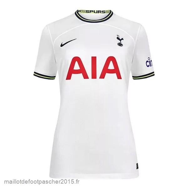 Maillot Foot Achat Domicile Maillot Femme Tottenham Hotspur 2022 2023 Blanc