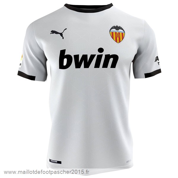 Maillot Foot Achat Domicile Maillot Valencia 2020 2021 Blanc