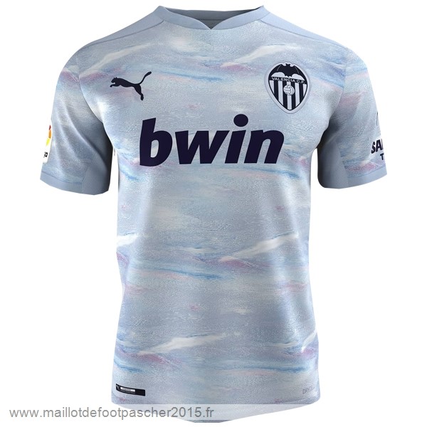 Maillot Foot Achat Third Maillot Valencia 2020 2021 Bleu