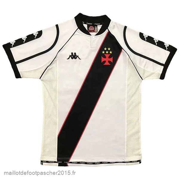 Maillot Foot Achat Domicile Maillot Vasco da Gama Rétro 1998 Blanc