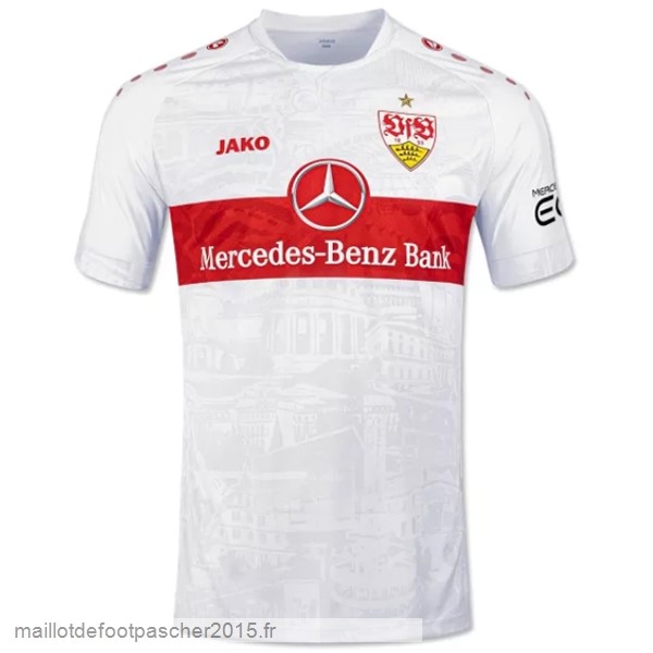 Maillot Foot Achat Thailande Domicile Maillot Stuttgart 2022 2023 Blanc