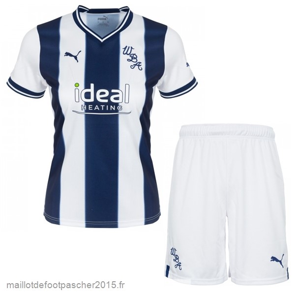 Maillot Foot Achat Domicile Conjunto De Enfant West Brom 2022 2023 Bleu Blanc