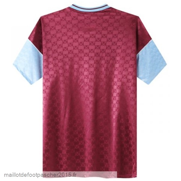 Maillot Foot Achat Domicile Maillot West Ham United Rétro 1989 1990 Rouge