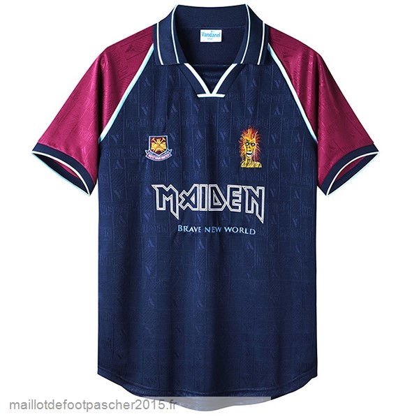 Maillot Foot Achat Domicile Maillot West Ham United Rétro 1999 2001 Bleu