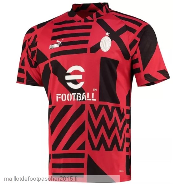 Maillot Foot Achat Joueurs Entrainement AC Milan 2022 2023 Rouge