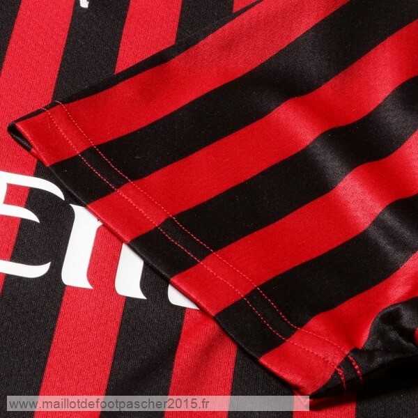 Maillot Foot Achat Domicile Maillot Femme AC Milan 2019 2020 Rouge Noir