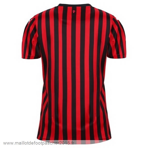 Maillot Foot Achat Domicile Maillot Femme AC Milan 2019 2020 Rouge Noir