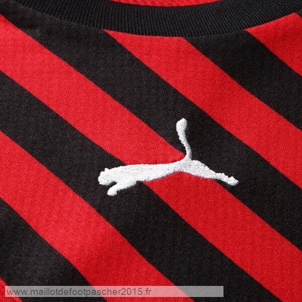 Maillot Foot Achat Domicile Maillot Femme AC Milan 2019 2020 Rouge Noir