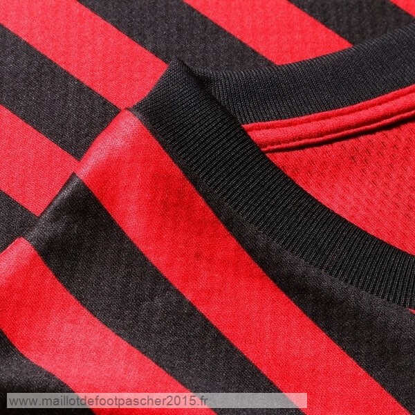 Maillot Foot Achat Domicile Maillot Femme AC Milan 2019 2020 Rouge Noir