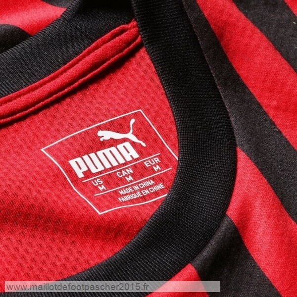 Maillot Foot Achat Domicile Maillot Femme AC Milan 2019 2020 Rouge Noir