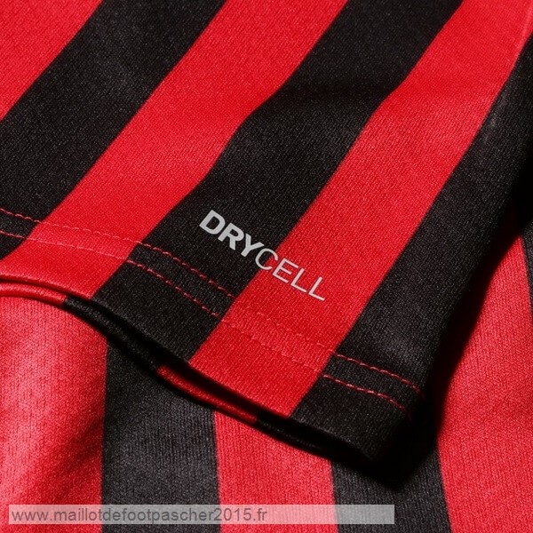 Maillot Foot Achat Domicile Maillot Femme AC Milan 2019 2020 Rouge Noir